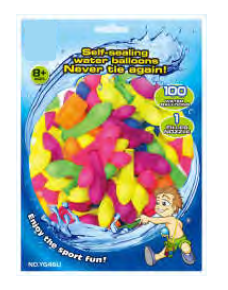 Self Sealing water Balls