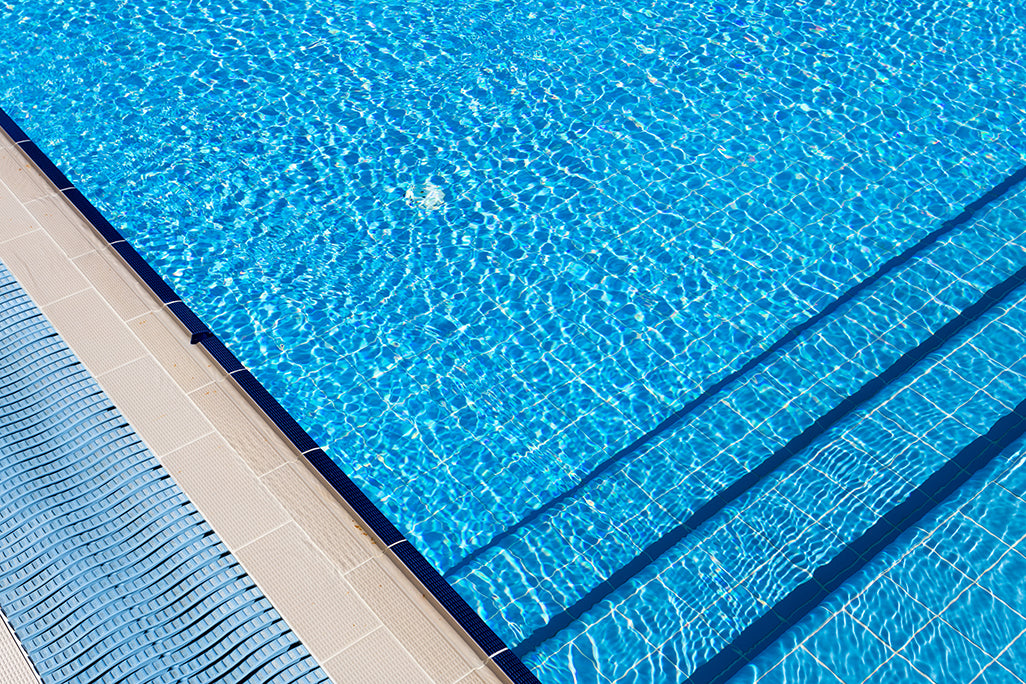 swimming pool showing pool liner