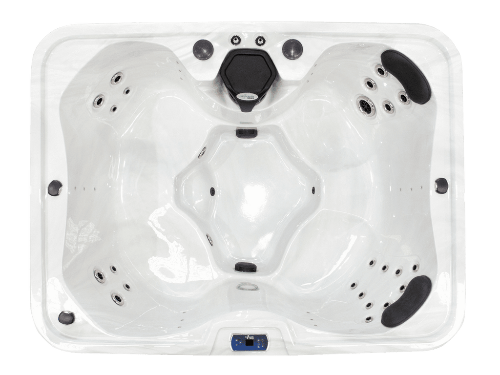 Leisurerite DYAD - 4 Person Spa Hot Tub - 4 Seats - 2100 X 1600 - Includes Lockable Cover and Steps