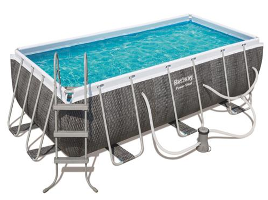 Rectangular Steel Pro Pool Set
